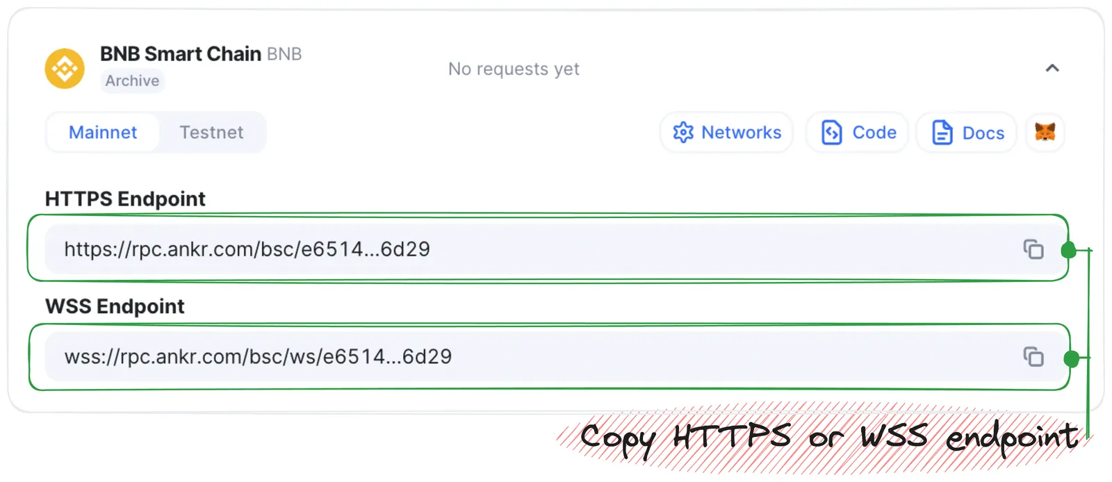 Copy endpoint
